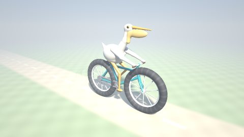 Claude Fable 5 的鹈鹕静帧